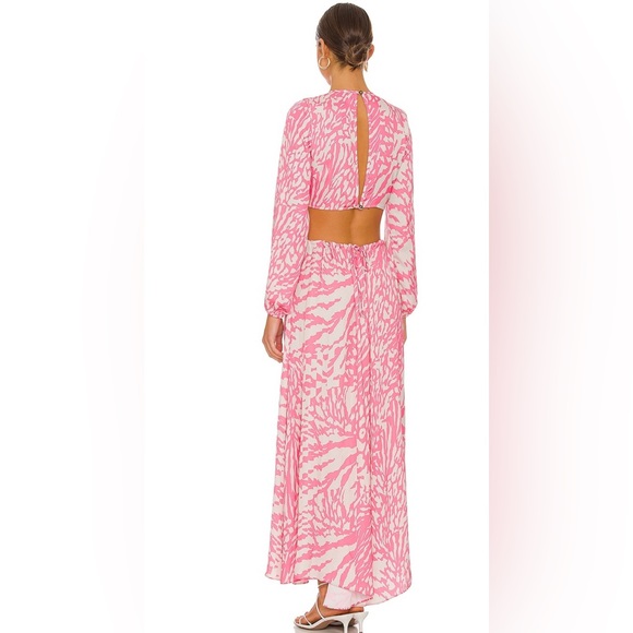 NWOT RESA Noelle Dress Pink Maxi XS - Picture 3 of 8